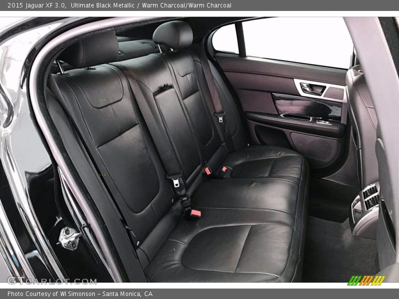 Ultimate Black Metallic / Warm Charcoal/Warm Charcoal 2015 Jaguar XF 3.0