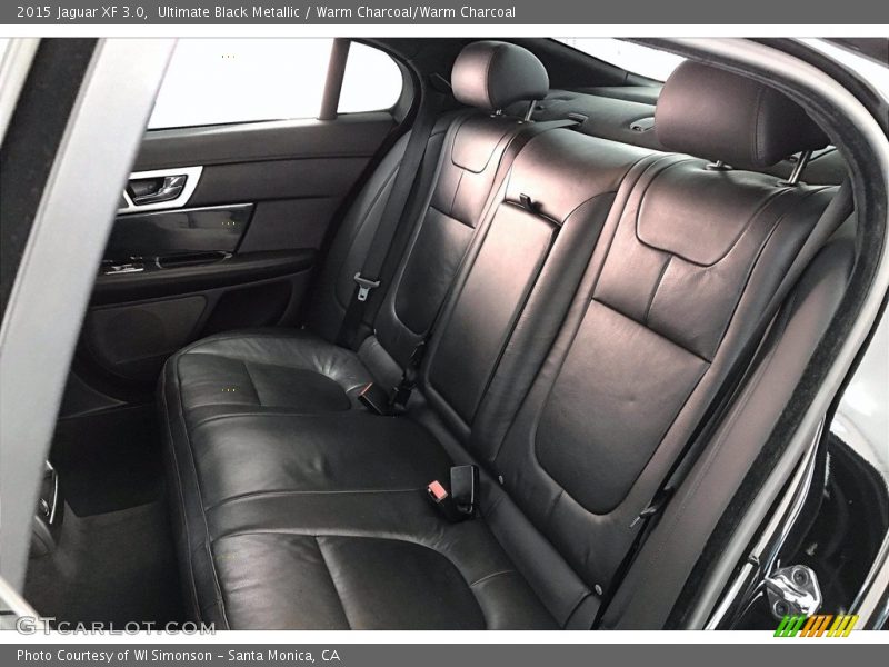 Ultimate Black Metallic / Warm Charcoal/Warm Charcoal 2015 Jaguar XF 3.0