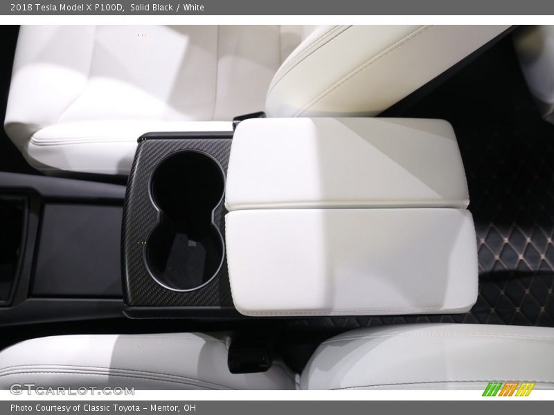 Solid Black / White 2018 Tesla Model X P100D