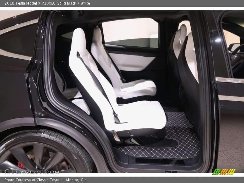 Rear Seat of 2018 Model X P100D