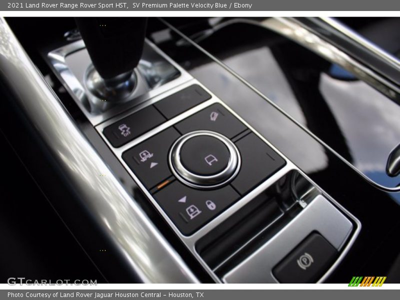 Controls of 2021 Range Rover Sport HST