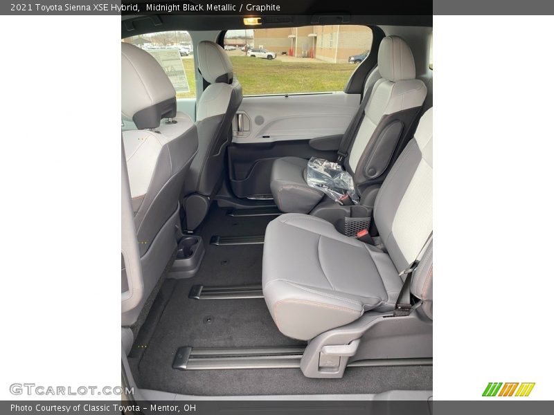 Rear Seat of 2021 Sienna XSE Hybrid