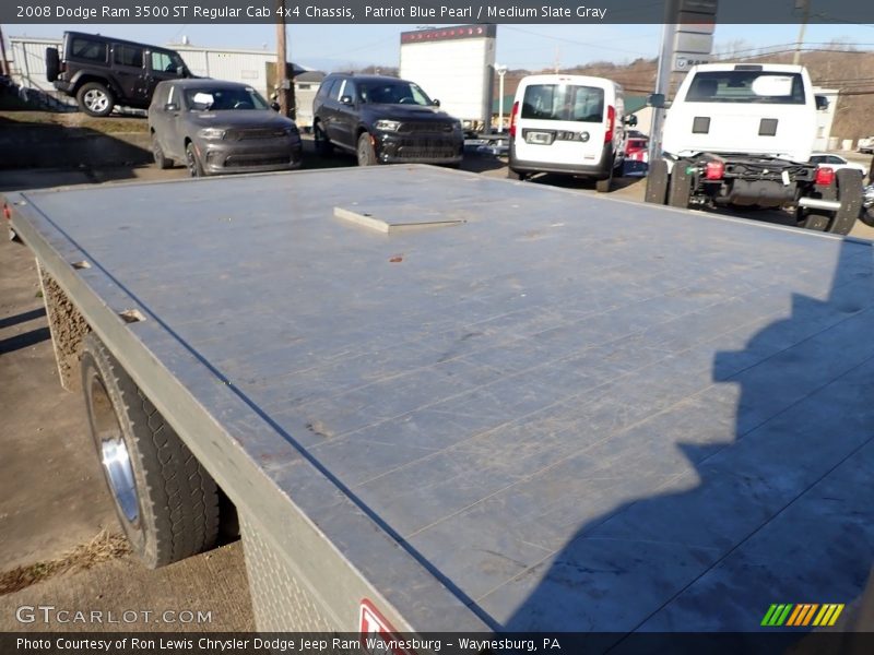 Patriot Blue Pearl / Medium Slate Gray 2008 Dodge Ram 3500 ST Regular Cab 4x4 Chassis