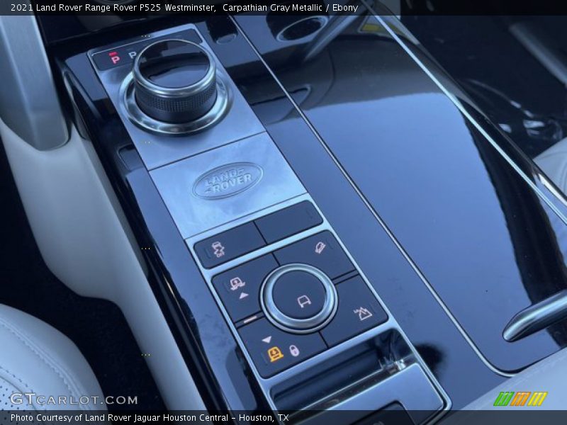 Controls of 2021 Range Rover P525 Westminster