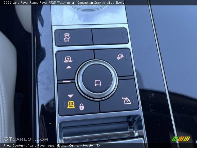 Controls of 2021 Range Rover P525 Westminster