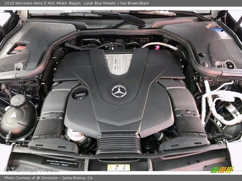  2018 E 400 4Matic Wagon Engine - 3.0 Liter Turbocharged DOHC 24-Valve VVT V6