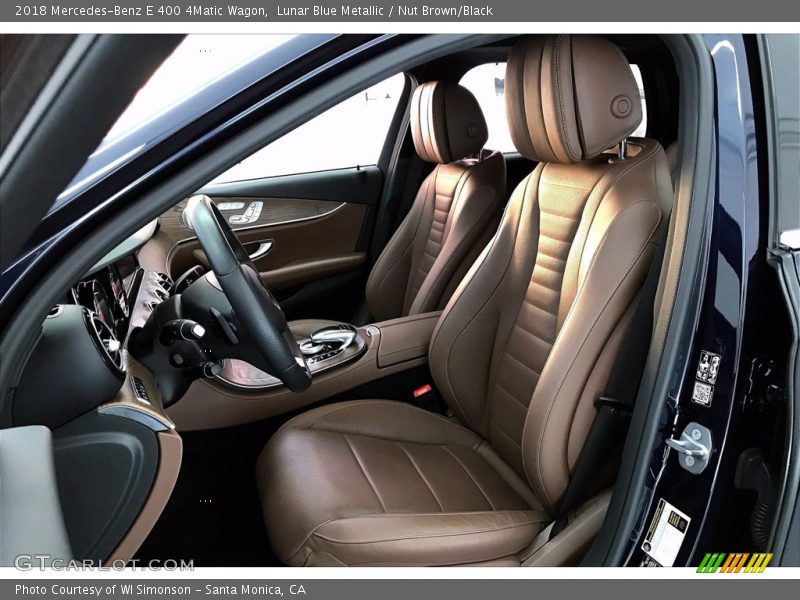 Front Seat of 2018 E 400 4Matic Wagon