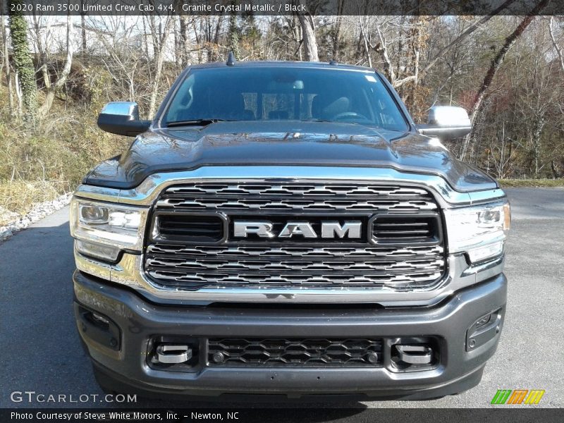 Granite Crystal Metallic / Black 2020 Ram 3500 Limited Crew Cab 4x4