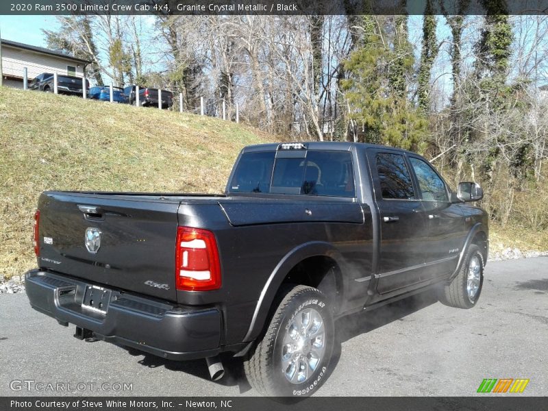 Granite Crystal Metallic / Black 2020 Ram 3500 Limited Crew Cab 4x4