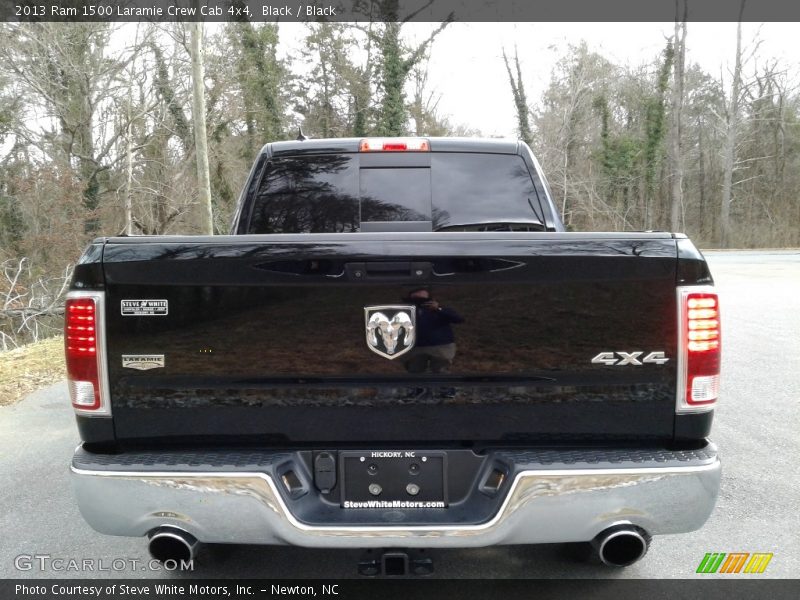 Black / Black 2013 Ram 1500 Laramie Crew Cab 4x4