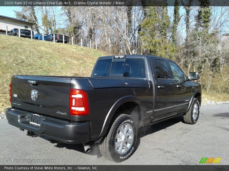 Granite Crystal Metallic / Black 2020 Ram 3500 Limited Crew Cab 4x4