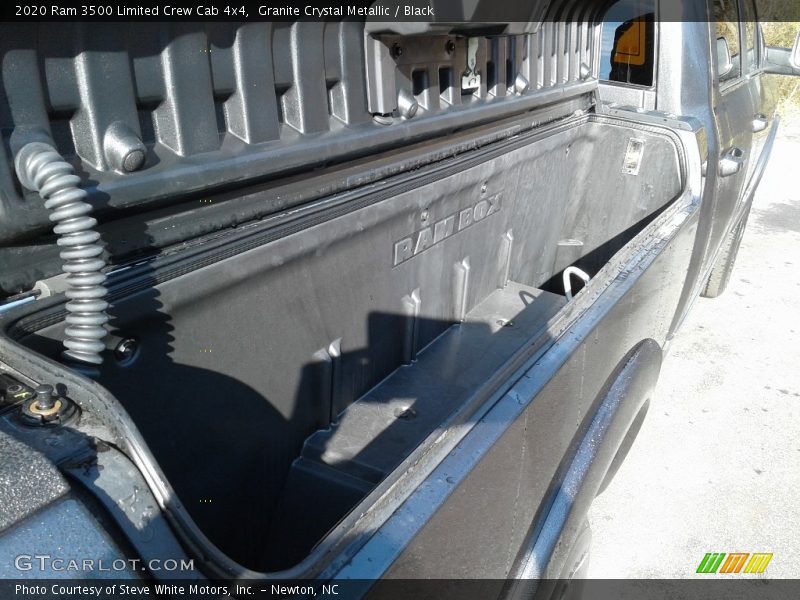 Granite Crystal Metallic / Black 2020 Ram 3500 Limited Crew Cab 4x4