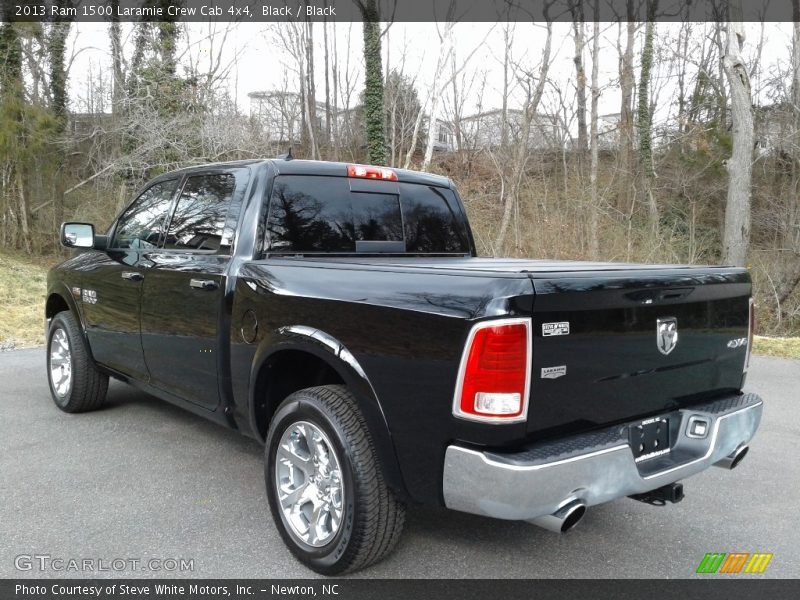 Black / Black 2013 Ram 1500 Laramie Crew Cab 4x4