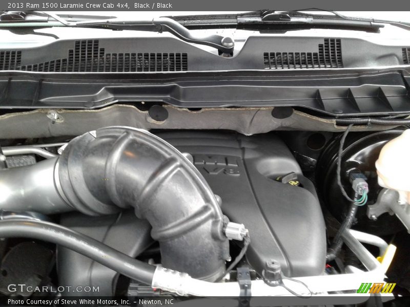 Black / Black 2013 Ram 1500 Laramie Crew Cab 4x4