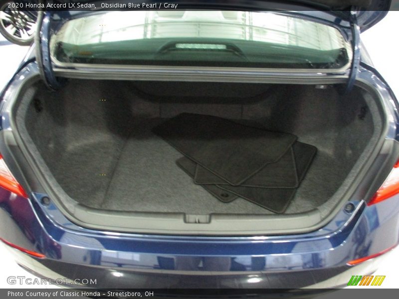 Obsidian Blue Pearl / Gray 2020 Honda Accord LX Sedan