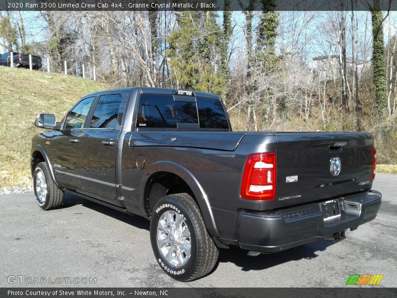 Granite Crystal Metallic / Black 2020 Ram 3500 Limited Crew Cab 4x4