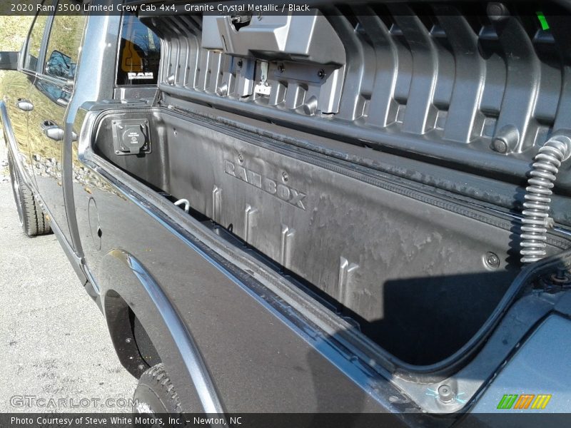 Granite Crystal Metallic / Black 2020 Ram 3500 Limited Crew Cab 4x4