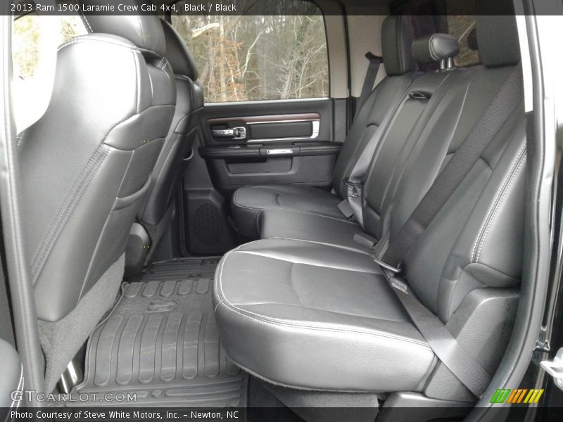 Black / Black 2013 Ram 1500 Laramie Crew Cab 4x4