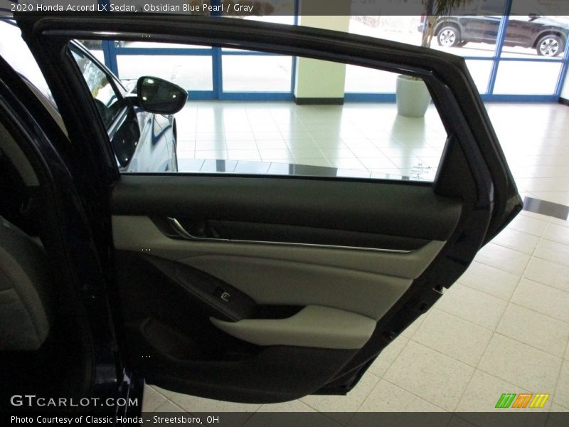 Obsidian Blue Pearl / Gray 2020 Honda Accord LX Sedan