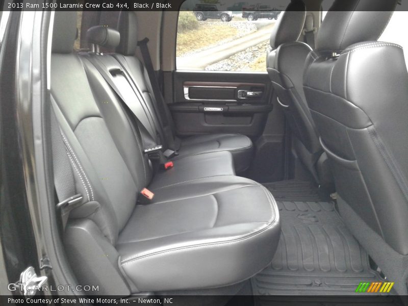 Black / Black 2013 Ram 1500 Laramie Crew Cab 4x4