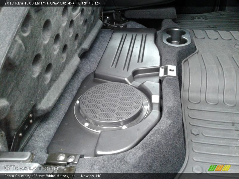 Black / Black 2013 Ram 1500 Laramie Crew Cab 4x4