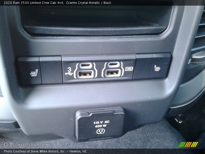 Granite Crystal Metallic / Black 2020 Ram 3500 Limited Crew Cab 4x4