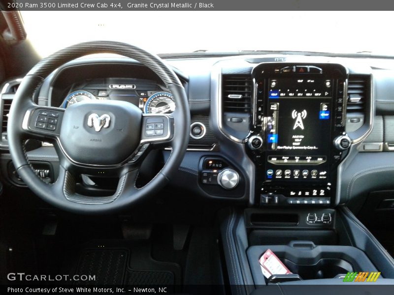 Granite Crystal Metallic / Black 2020 Ram 3500 Limited Crew Cab 4x4