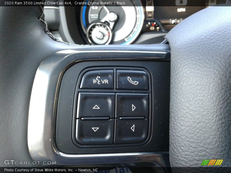 Granite Crystal Metallic / Black 2020 Ram 3500 Limited Crew Cab 4x4