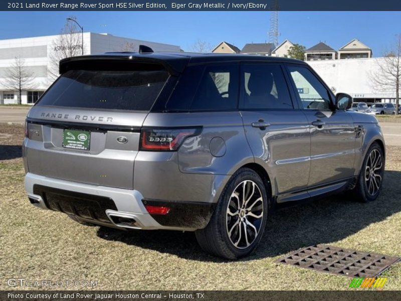 Eiger Gray Metallic / Ivory/Ebony 2021 Land Rover Range Rover Sport HSE Silver Edition