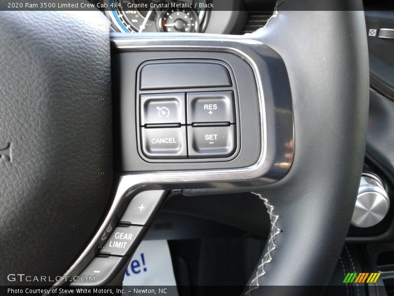 Granite Crystal Metallic / Black 2020 Ram 3500 Limited Crew Cab 4x4