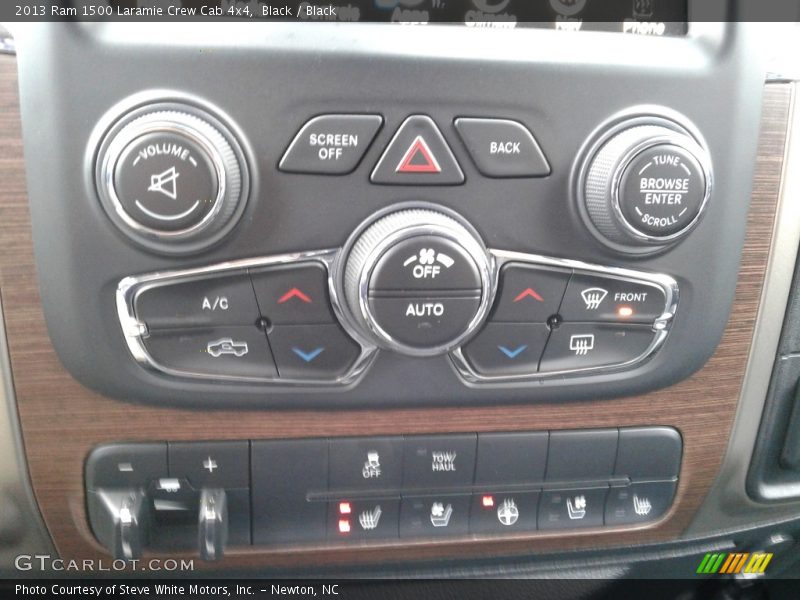 Black / Black 2013 Ram 1500 Laramie Crew Cab 4x4