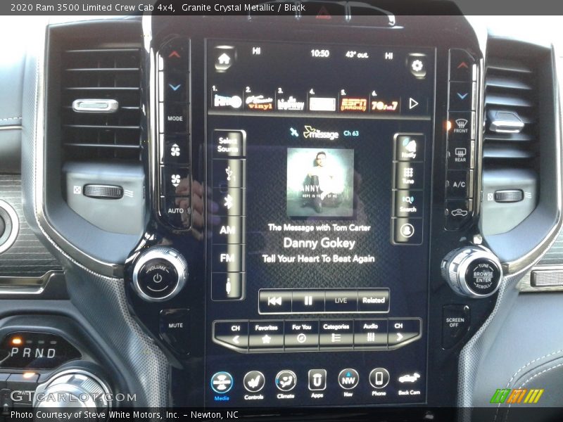 Granite Crystal Metallic / Black 2020 Ram 3500 Limited Crew Cab 4x4