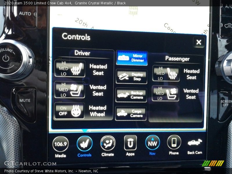 Granite Crystal Metallic / Black 2020 Ram 3500 Limited Crew Cab 4x4