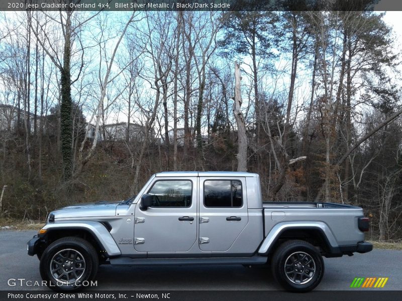 Billet Silver Metallic / Black/Dark Saddle 2020 Jeep Gladiator Overland 4x4