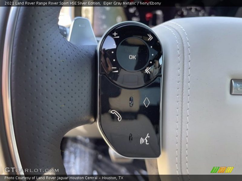 2021 Range Rover Sport HSE Silver Edition Steering Wheel