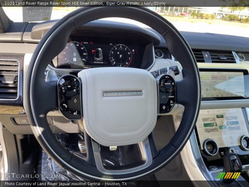  2021 Range Rover Sport HSE Silver Edition Steering Wheel