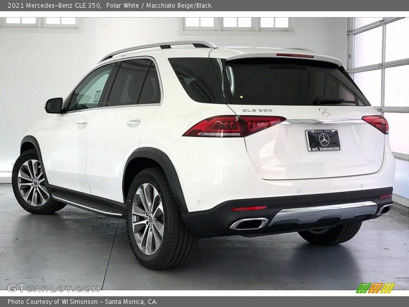 Polar White / Macchiato Beige/Black 2021 Mercedes-Benz GLE 350