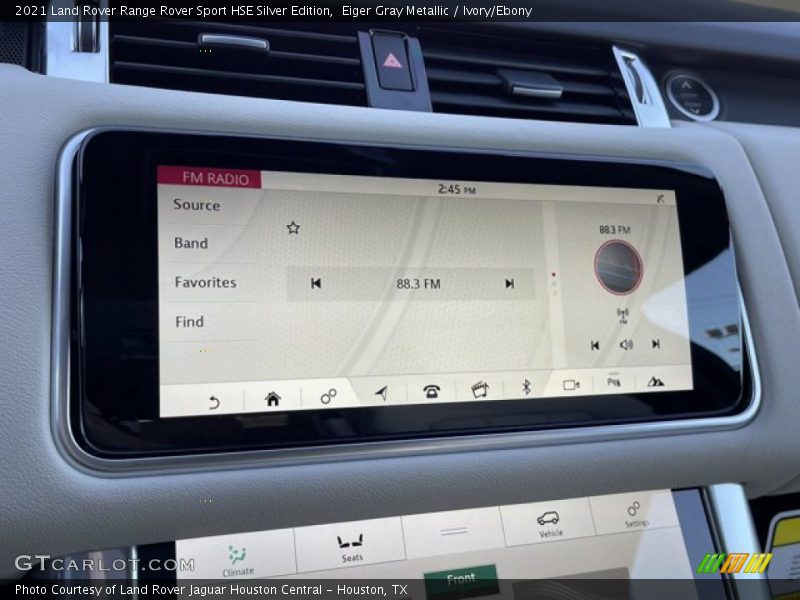 Eiger Gray Metallic / Ivory/Ebony 2021 Land Rover Range Rover Sport HSE Silver Edition