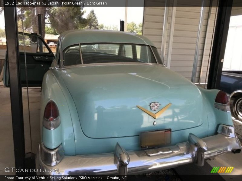Polar Green / Light Green 1952 Cadillac Series 62 Sedan