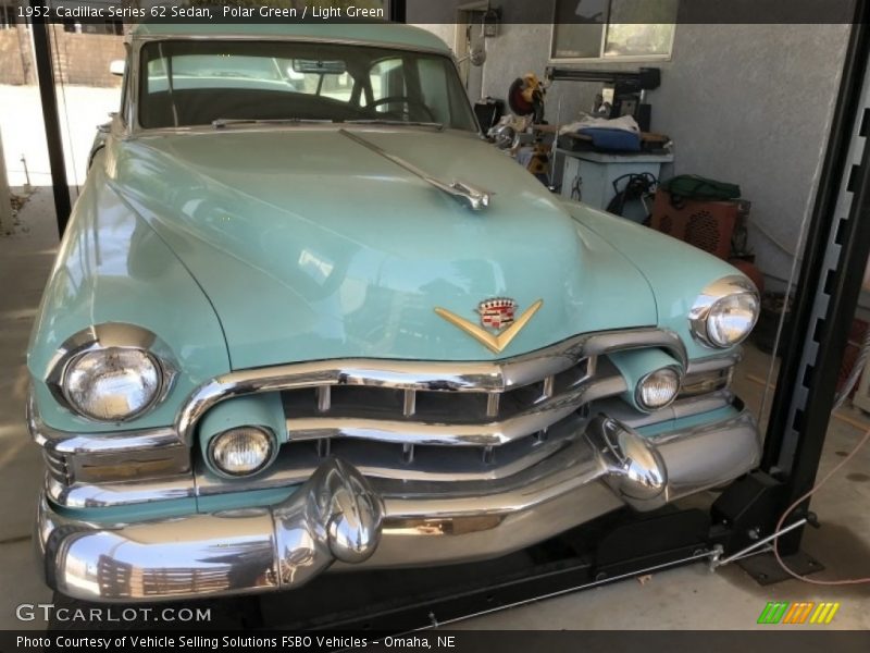 Polar Green / Light Green 1952 Cadillac Series 62 Sedan