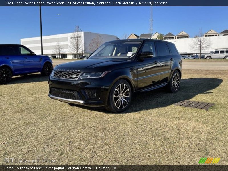 Santorini Black Metallic / Almond/Espresso 2021 Land Rover Range Rover Sport HSE Silver Edition