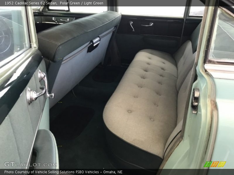 Rear Seat of 1952 Series 62 Sedan