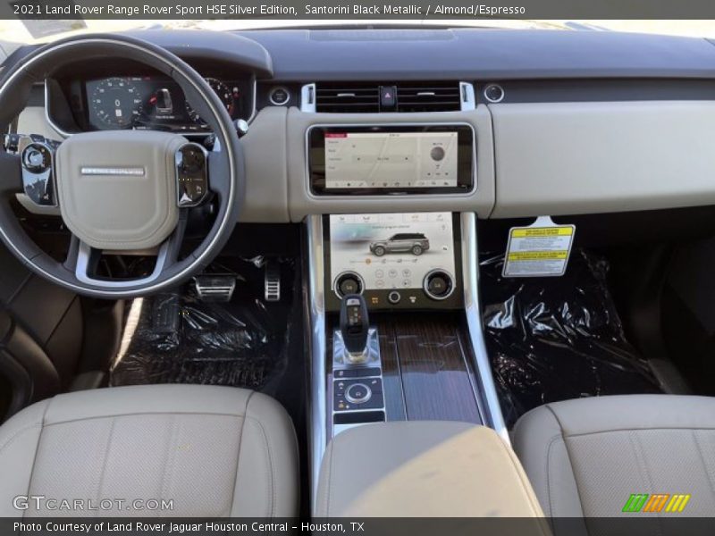 Santorini Black Metallic / Almond/Espresso 2021 Land Rover Range Rover Sport HSE Silver Edition