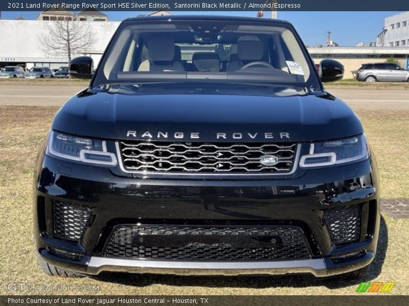 Santorini Black Metallic / Almond/Espresso 2021 Land Rover Range Rover Sport HSE Silver Edition