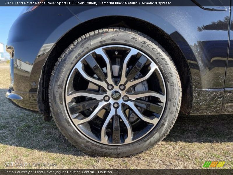 Santorini Black Metallic / Almond/Espresso 2021 Land Rover Range Rover Sport HSE Silver Edition