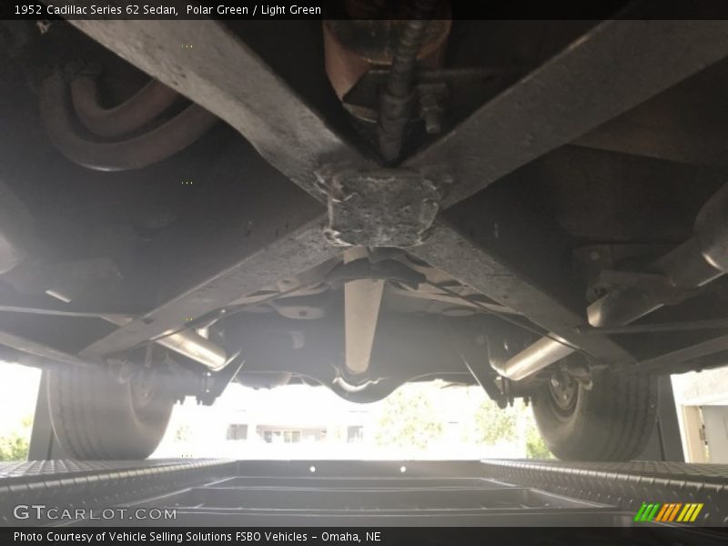 Undercarriage of 1952 Series 62 Sedan