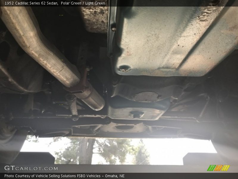 Undercarriage of 1952 Series 62 Sedan