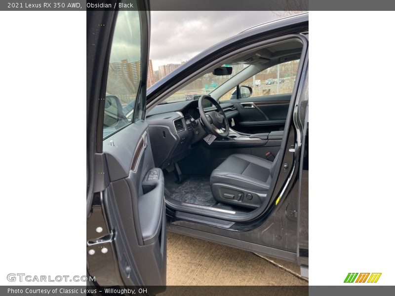 Obsidian / Black 2021 Lexus RX 350 AWD