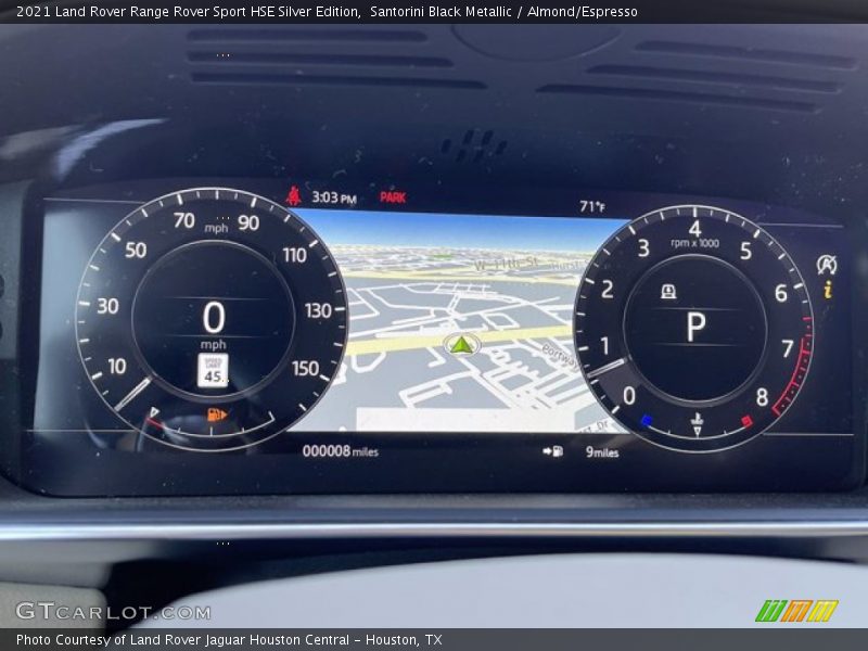 Santorini Black Metallic / Almond/Espresso 2021 Land Rover Range Rover Sport HSE Silver Edition