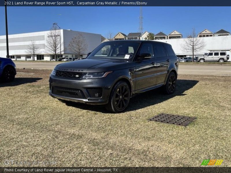 Carpathian Gray Metallic / Pimento/Ebony 2021 Land Rover Range Rover Sport HST